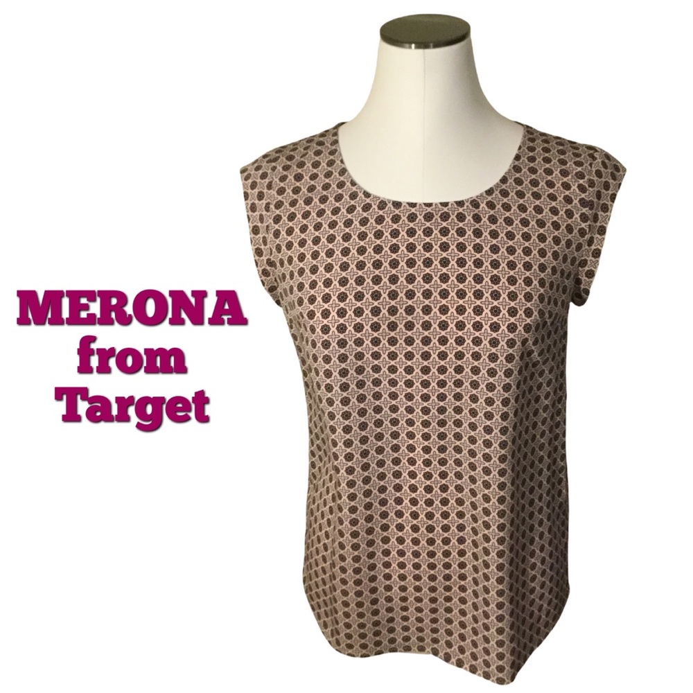 CUTE Merona size Small Patterned shirt from Target